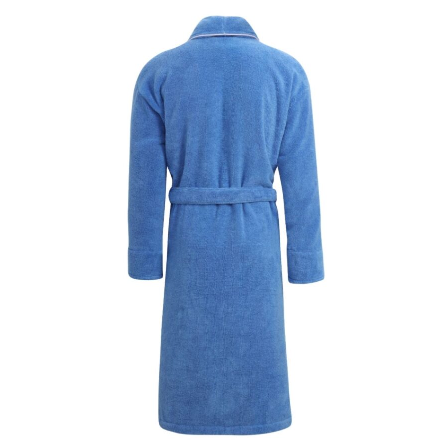 Veleny Women’s Towelling Dressing Gown – Soft Cotton Bathrobe - Image 3