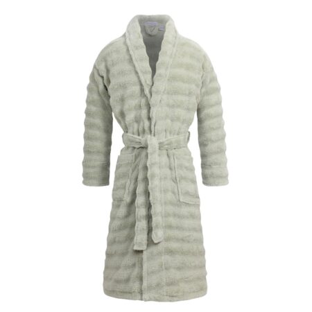 Veleny Women’s Towelling Dressing Gown – Soft Cotton Bathrobe in Marmara Blue