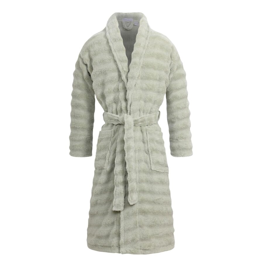 Veleny Women’s Towelling Dressing Gown – Soft Cotton Bathrobe in Marmara Blue