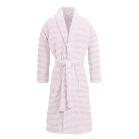 Veleny Women’s Towelling Dressing Gown – Soft Cotton Robe in Oceania Blue