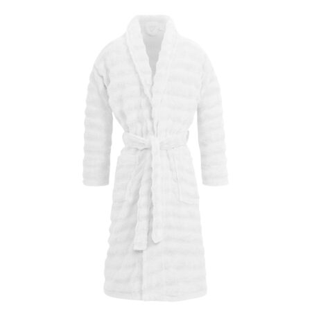 Veleny Women’s Towelling Dressing Gown – Soft Cotton Bathrobe in Seaspray Green